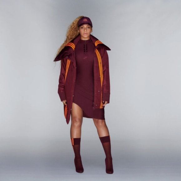 NEW ADIDAS X IVY PARK ASYMMETRICAL COAT. Size L - Picture 1 of 2